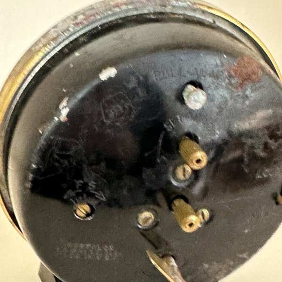 SOLD Vintage MCM Westclox Big Ben Black Gold Wind Up Round Shape Alarm Clock - Picture 15 of 16